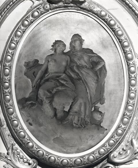 A. C. Cooper — Tiepolo Giovanni Battista - sec. XVIII - Allegoria della Temperanza e della Ricchezza — insieme